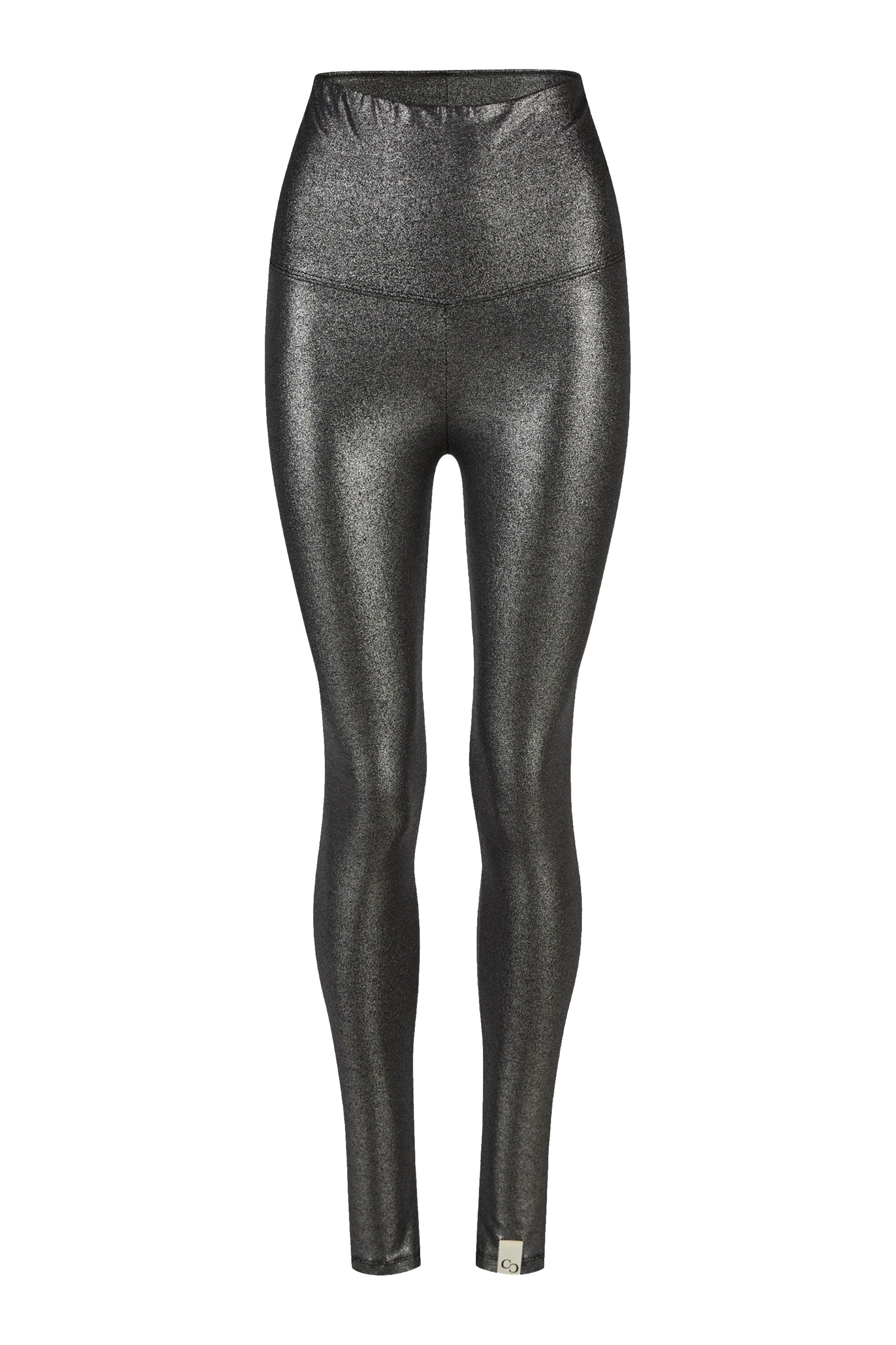 Cotton Candy Regular Leggings in Schwarz: Vorderseite