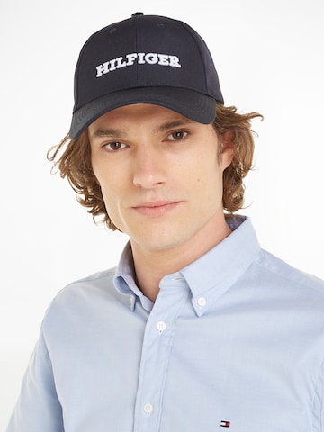 TOMMY HILFIGER Hætte i blå