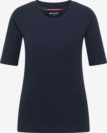 MUSTANG Shirt in Blau: Vorderseite