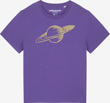 Watapparel Shirt 'Saturn' in Purple: front