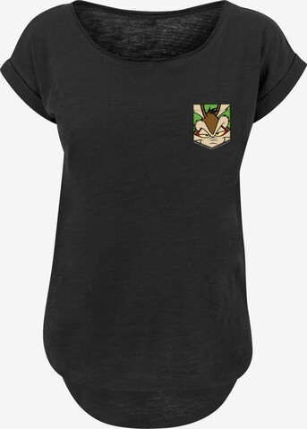 T-shirt 'Looney Tunes Wile E. Coyote' F4NT4STIC en noir : devant