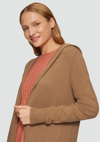 s.Oliver Knit cardigan in Brown