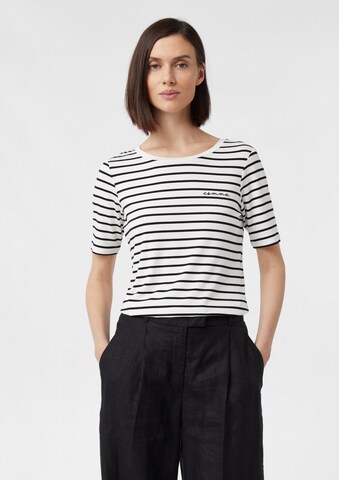 COMMA Shirt in Wit: voorkant