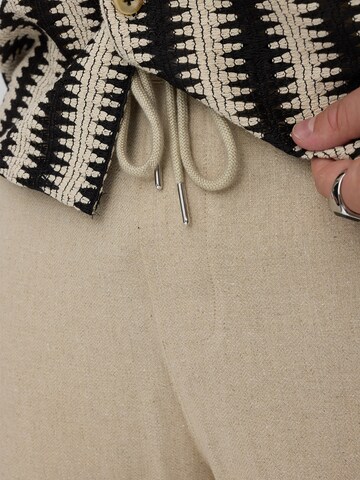 Dxnmxrk Loosefit Broek 'DXGaston' in Beige