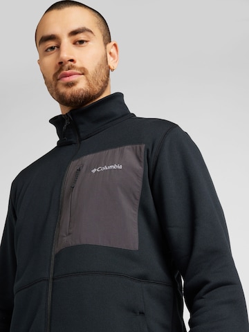 COLUMBIA Funktionele fleece-jas in Zwart