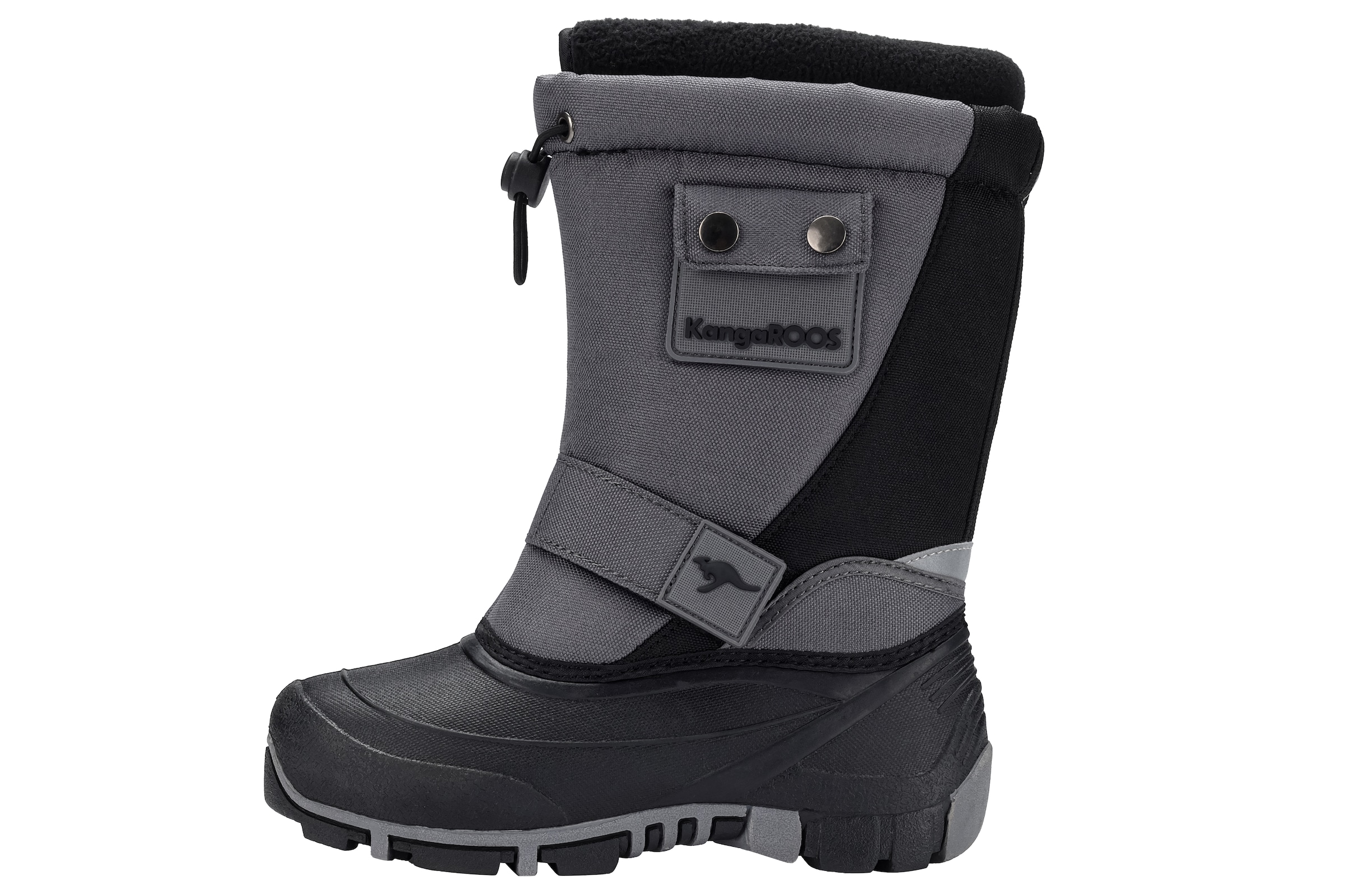 KangaROOS Snow Boots in Grey: front