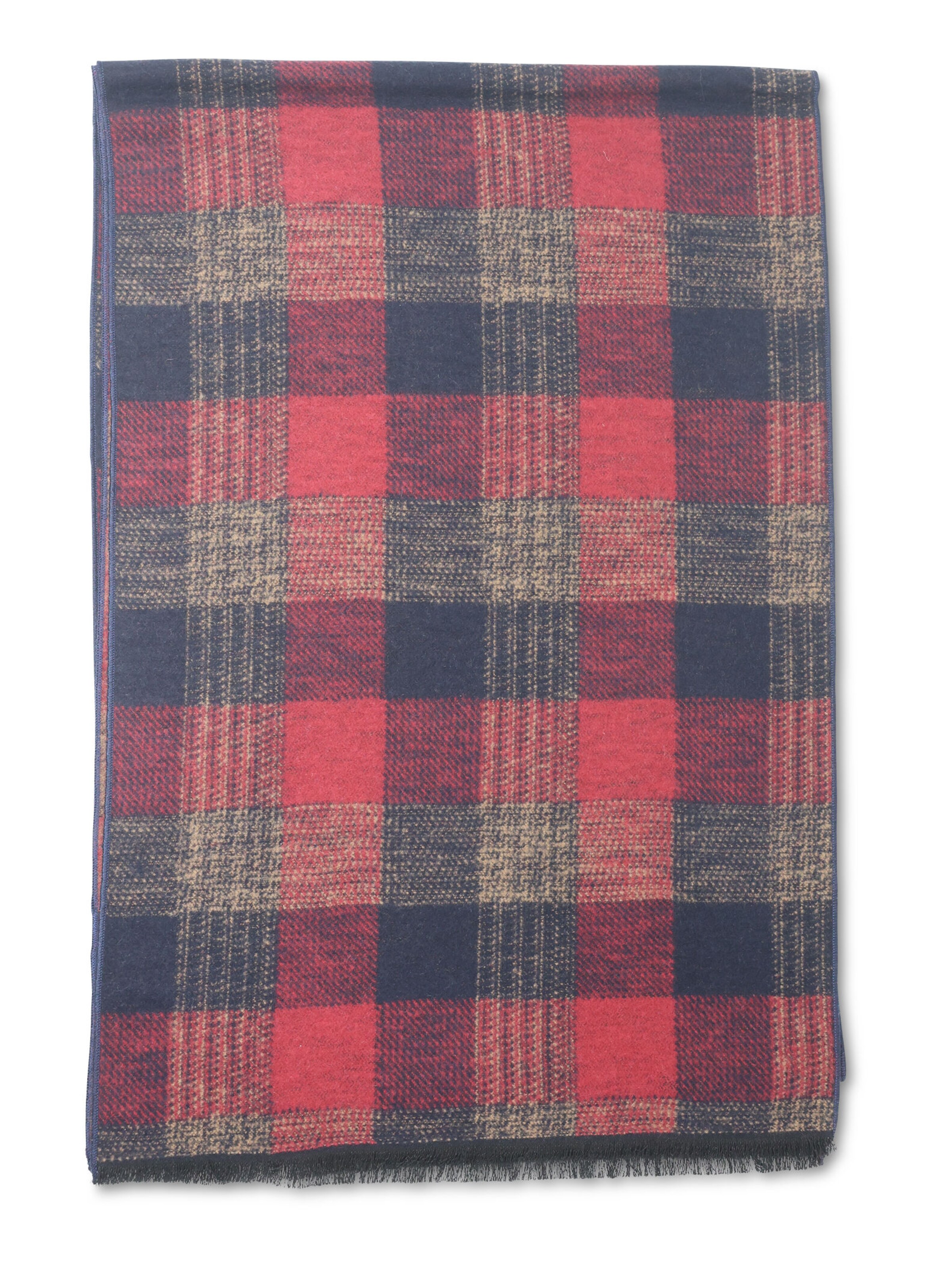 Real Guys Schal, weich und robust in Rot: Vorderseite