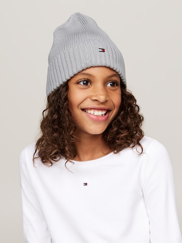 TOMMY HILFIGER Mütze in Grau: Vorderseite