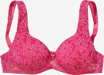 NUANCE T-shirt Bra in Pink: front