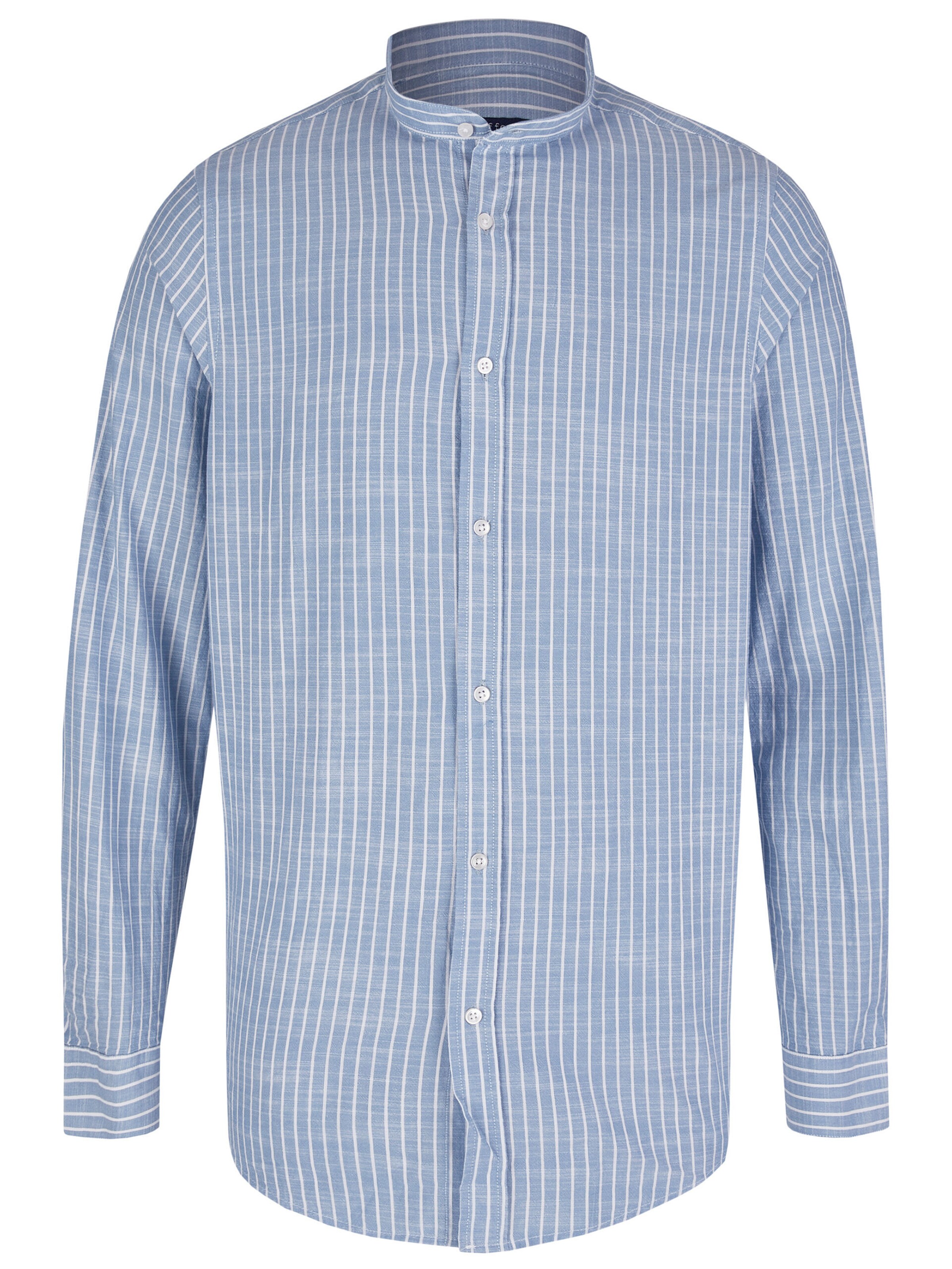 Steffen Klein Regular fit Overhemd in Blauw: voorkant