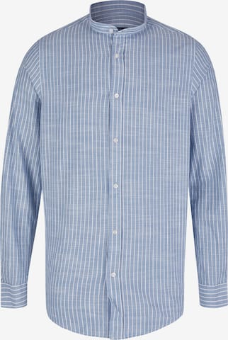 Coupe regular Chemise Steffen Klein en bleu : devant