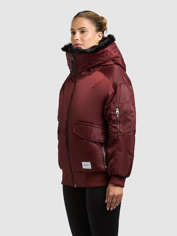 khujo Winterjacke 'Cela' in Rot