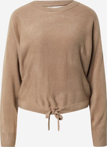 Pull-over 'Amalia' ONLY en marron : devant