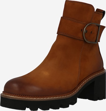 Paul Green Ankle Boots in Brown: front