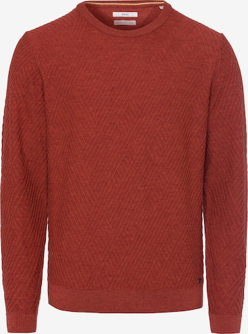 BRAX Regular Fit Pullover 'Rick' in Rot: predná strana