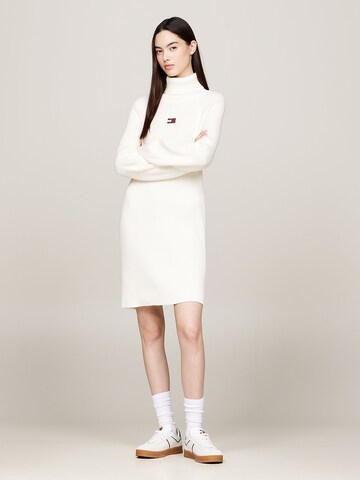 Robes en maille Tommy Jeans en blanc