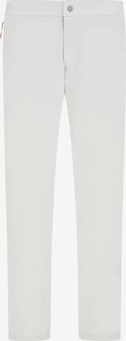 Boggi Milano Slimfit Chino hlače 'B Tech' | bela barva: sprednja stran