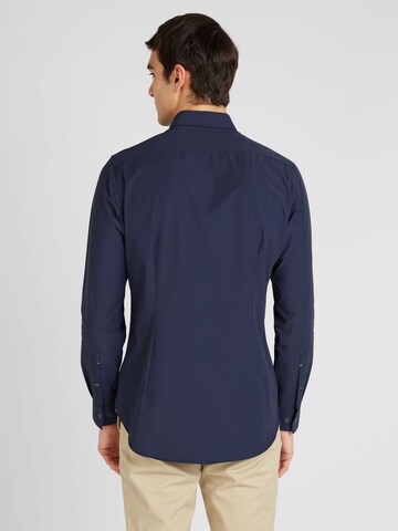 Michael Kors - Ajuste estrecho Camisa en azul