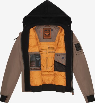 STONE HARBOUR Between-season jacket 'Hoobo' in Brown