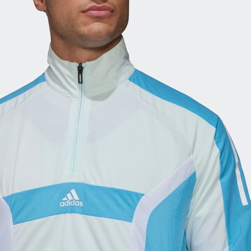 ADIDAS SPORTSWEAR Sportovní svetr 'Training Quarter-Zip Oberteil' – bílá