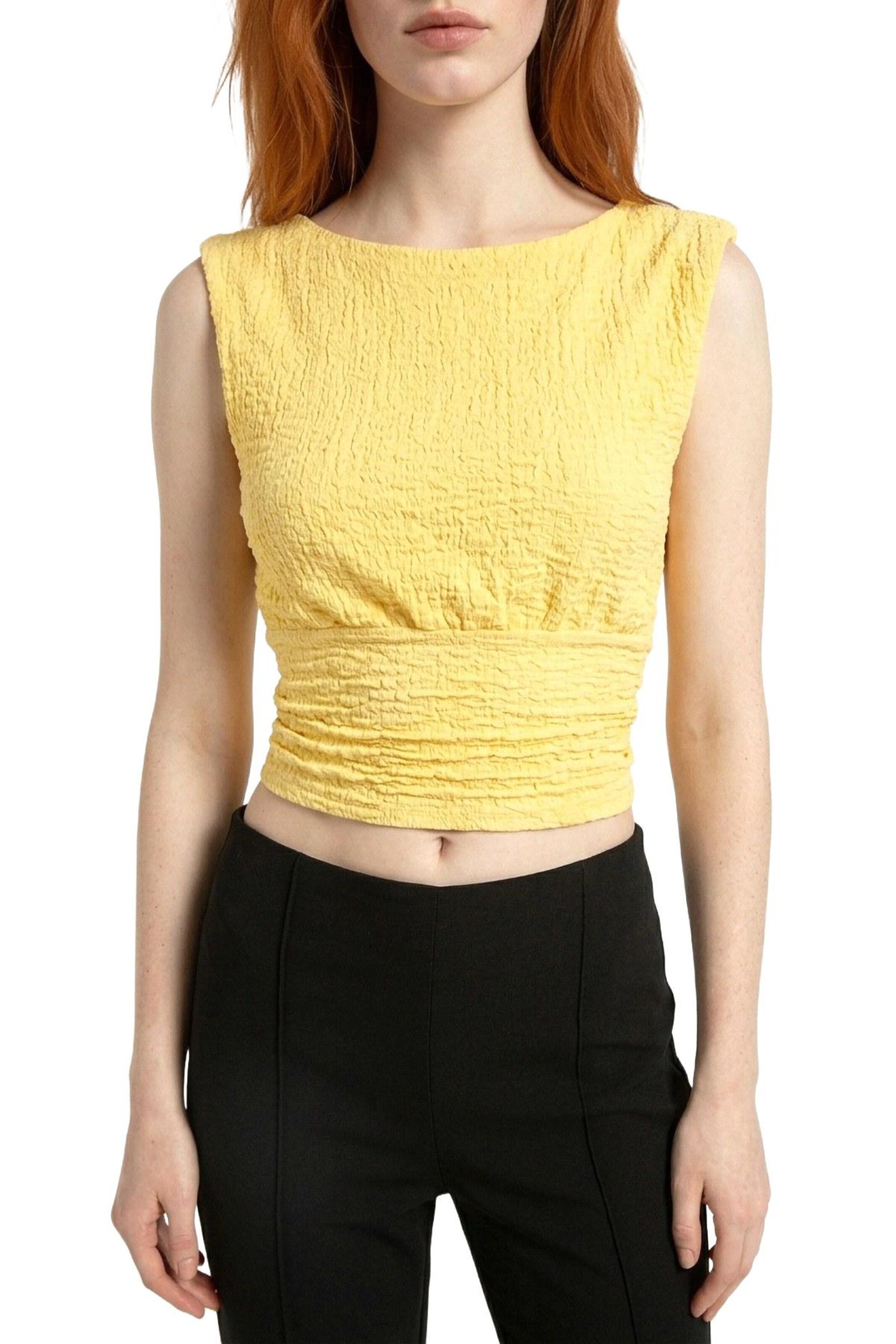 No Matter What Blouse in Geel