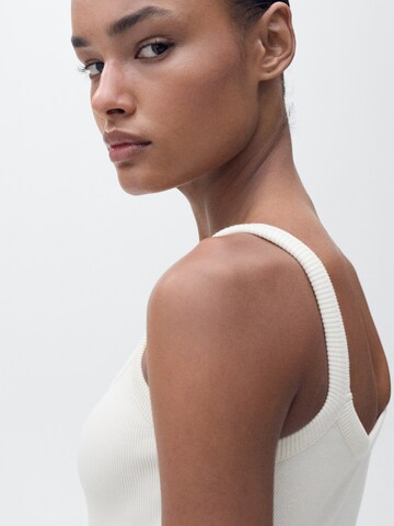 MANGO Bodysuit 'BENI' in Beige