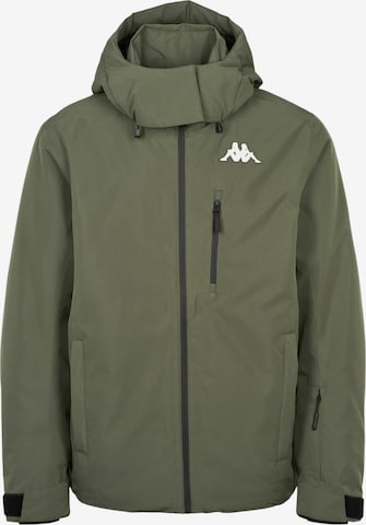 KAPPA Talvitakki ' Ski Jacket ' värissä vihreä: etupuoli