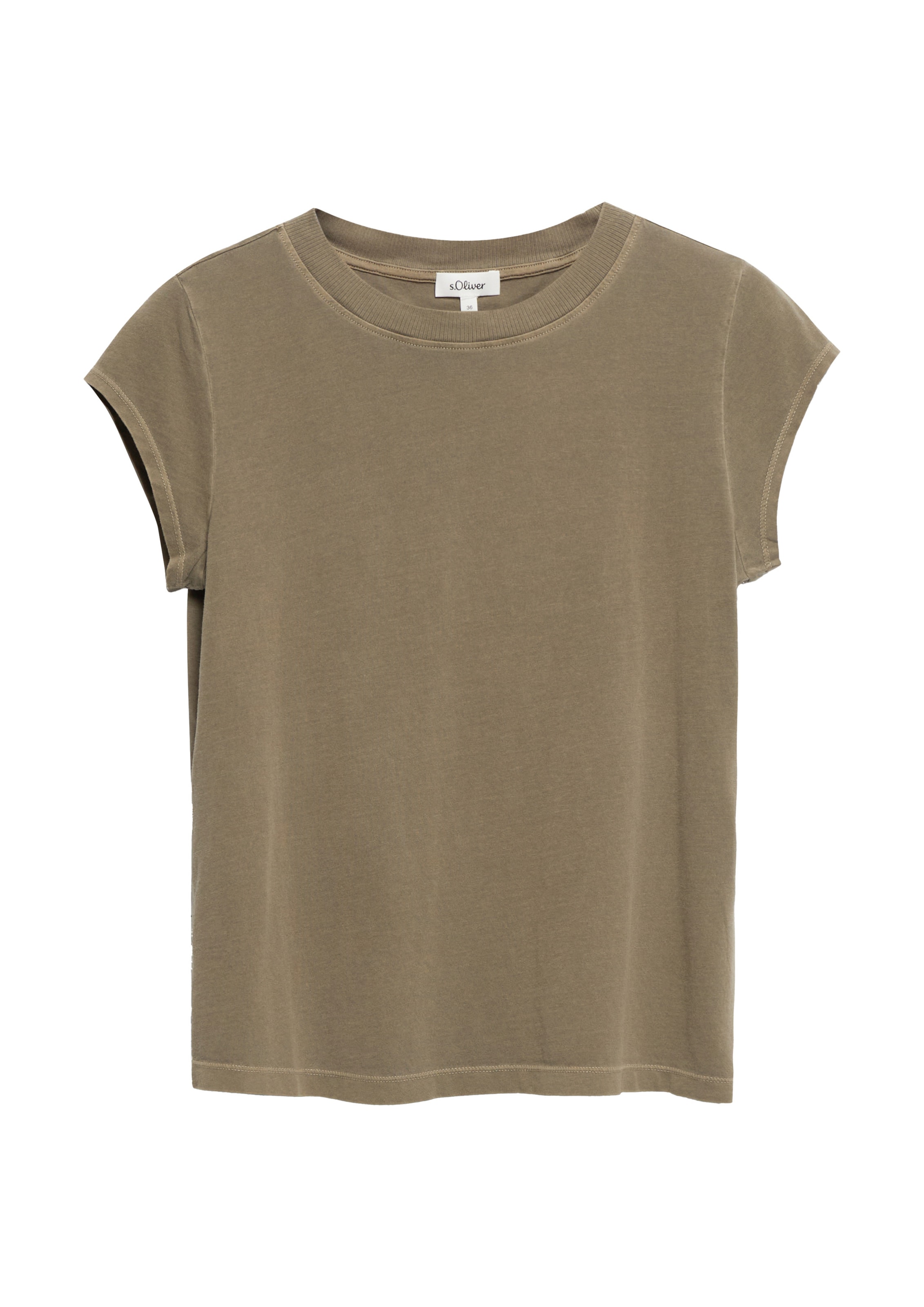 s.Oliver Shirt in Groen: voorkant