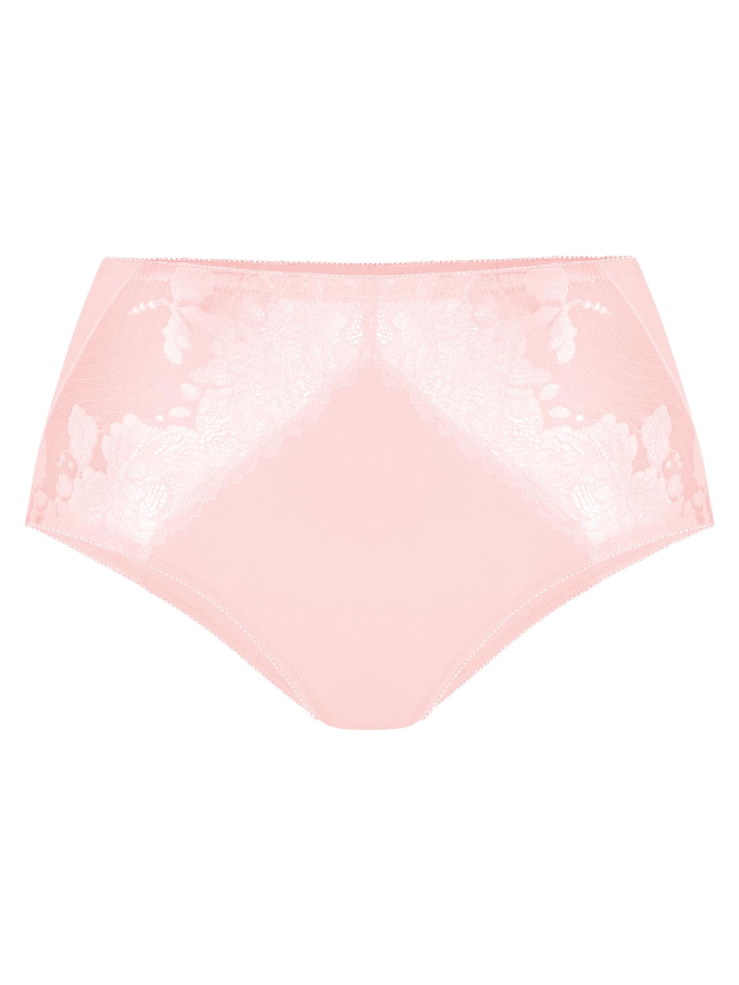 Mey Slip 'Luxurious' in Pink: front