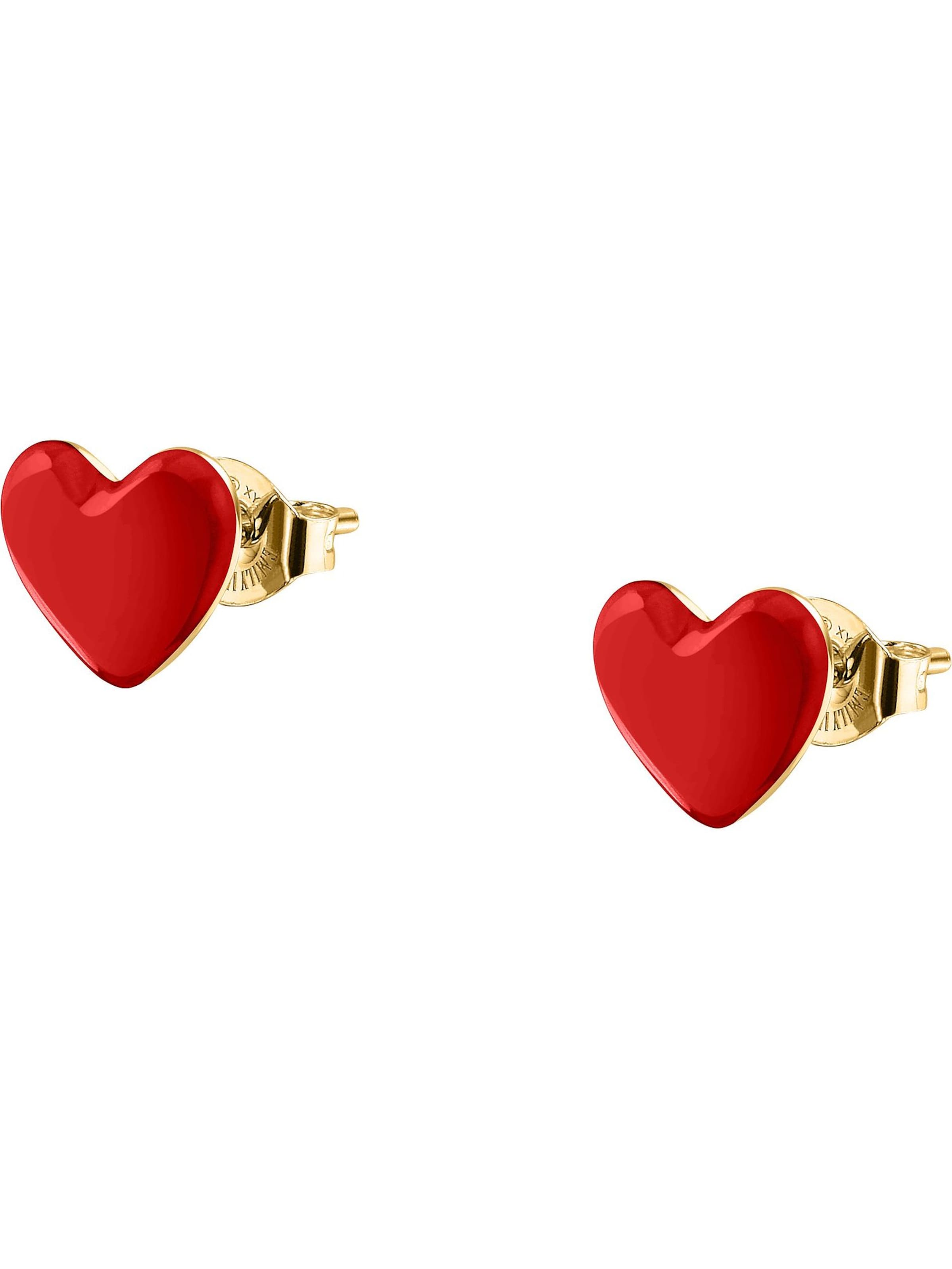La Petite Story Earrings in Yellow: front