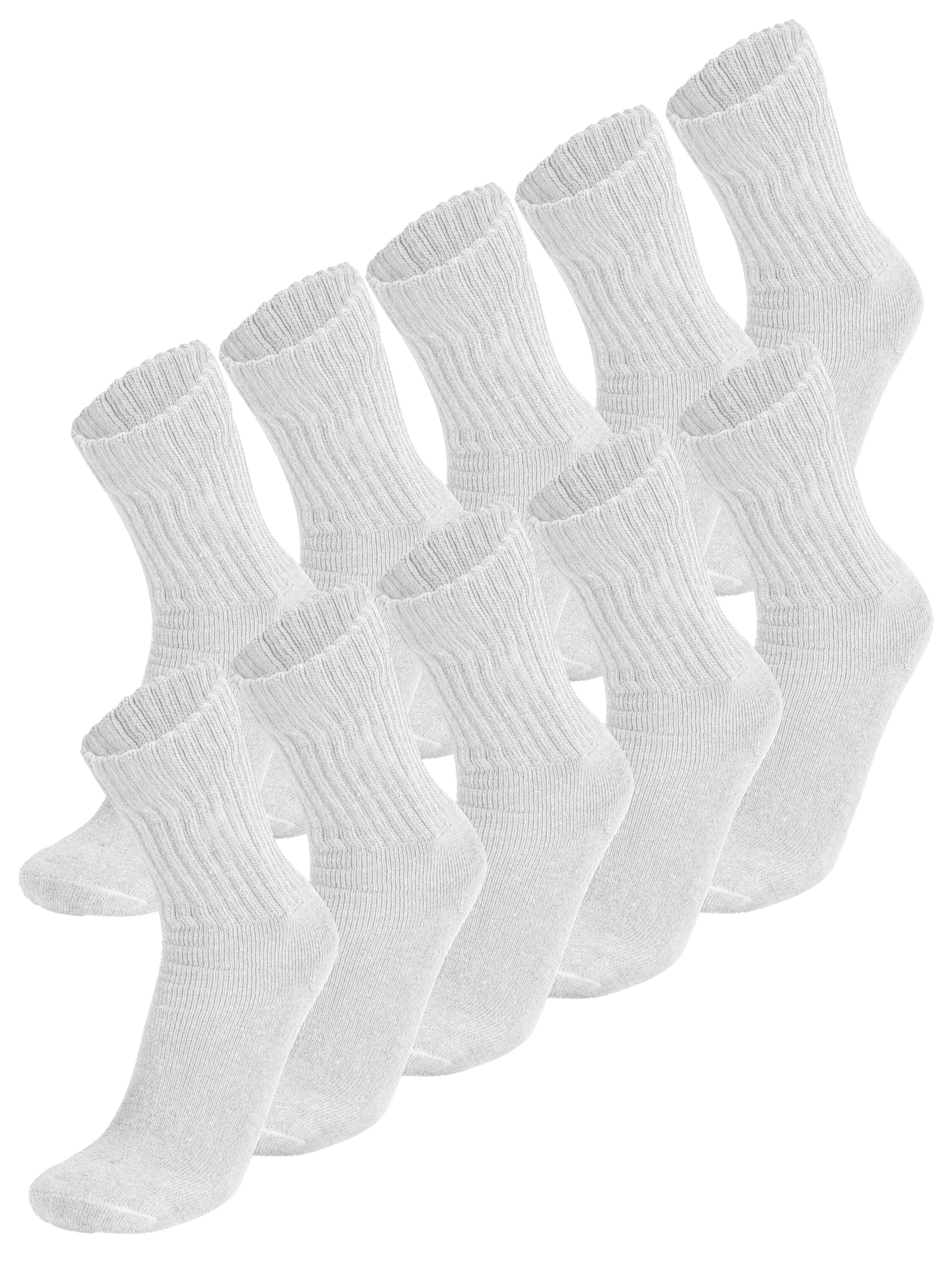 normani Socken 'Extreme' in Weiß: Vorderseite