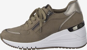 Sneaker low de la MARCO TOZZI pe maro