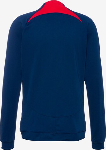 NIKE Sportsweatjacke in Blau