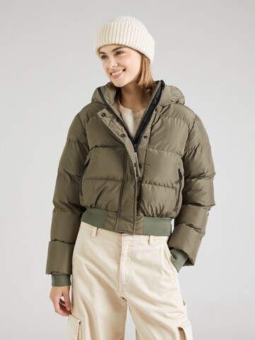 Superdry Tussenjas in Groen: voorkant