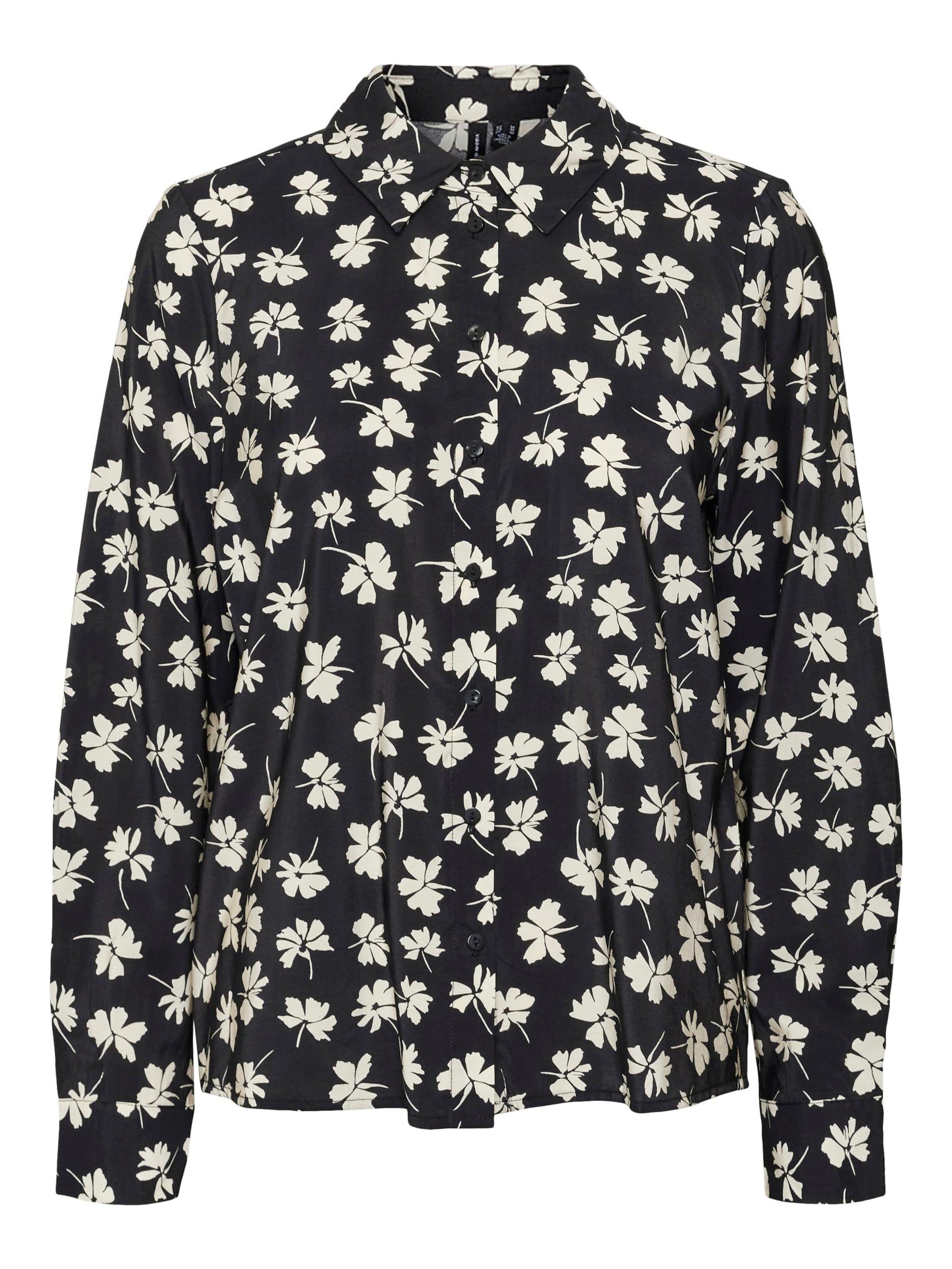 VERO MODA Bluse 'Pica' i sort: forside