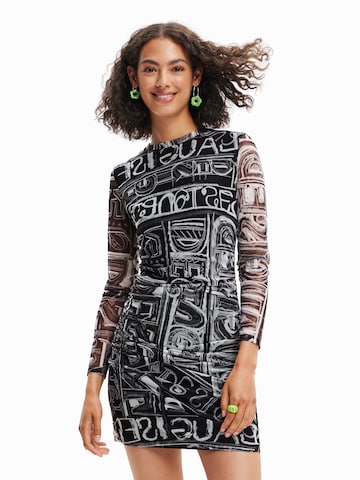 Desigual - Vestido em preto: frente