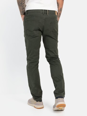 CAMEL ACTIVE Regular Regular Fit 5-Pocket Hose mit Fütterung in Grün