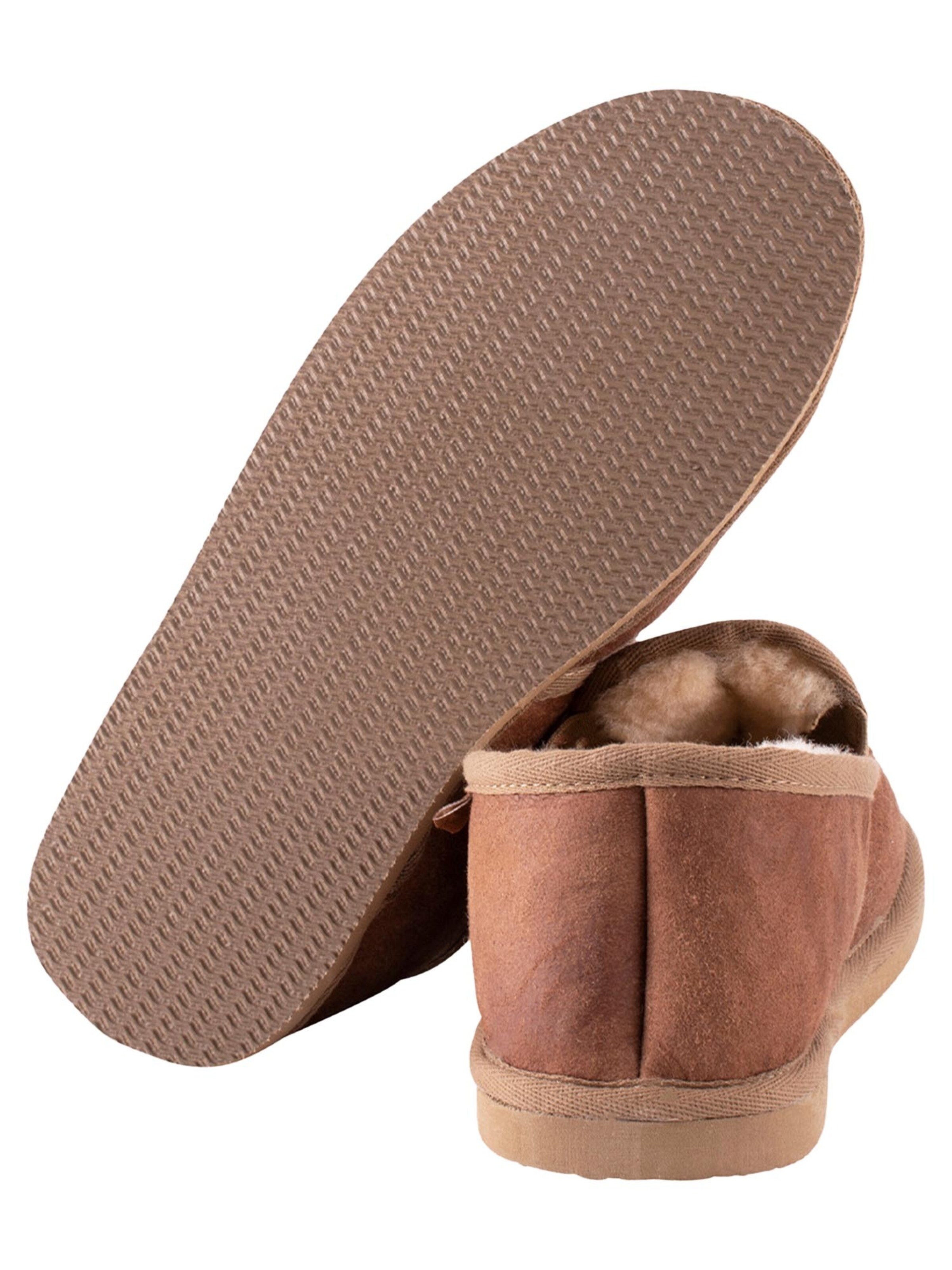 SHEPHERD Slippers 'Bosse' in Brown