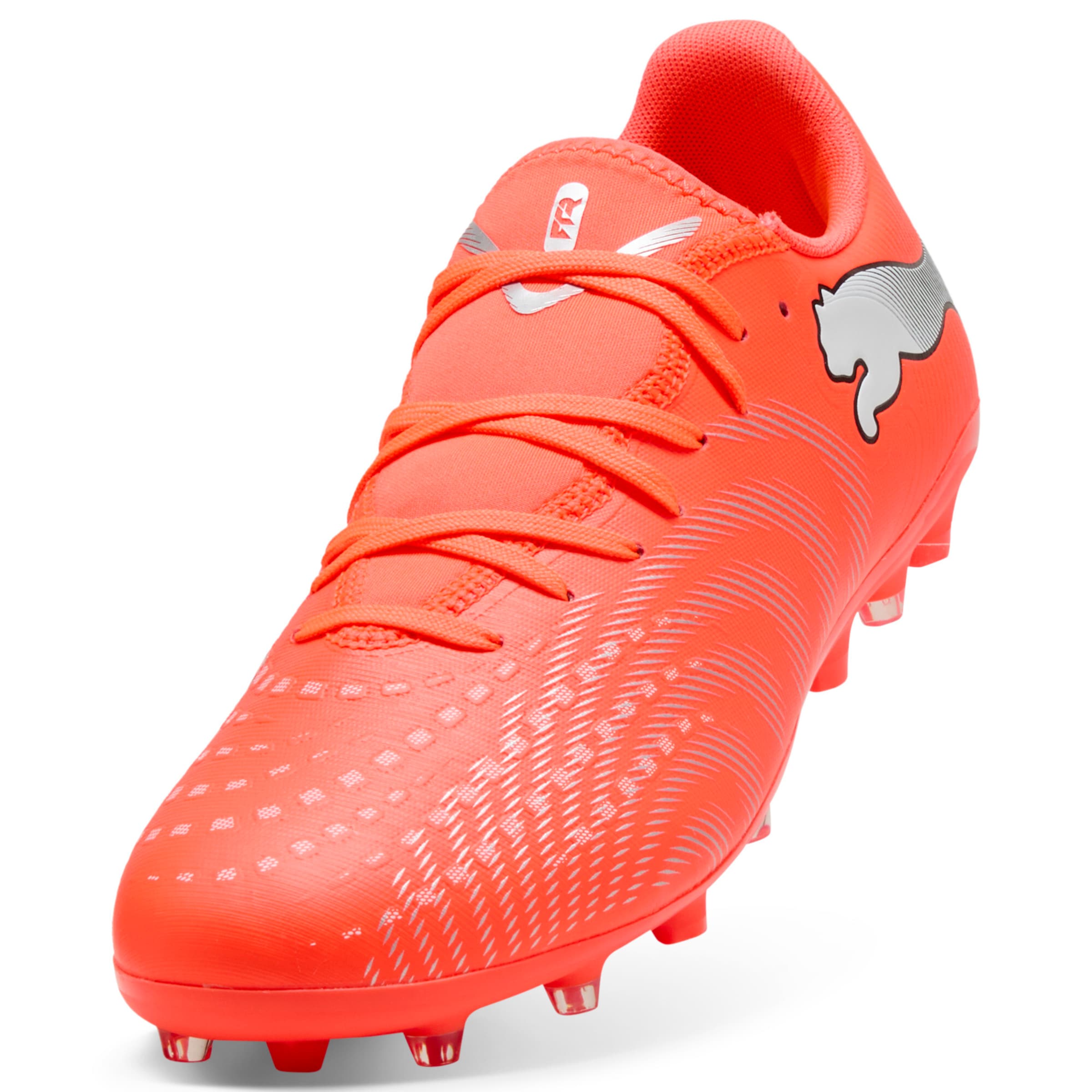 PUMA Soccer Cleats in Orange