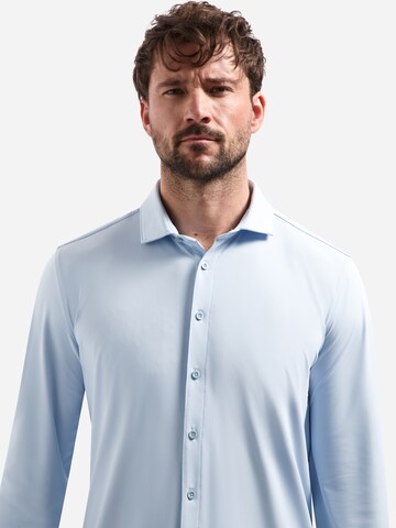 No Excess Regular fit Button Up Shirt 'Sedoc' in Blue
