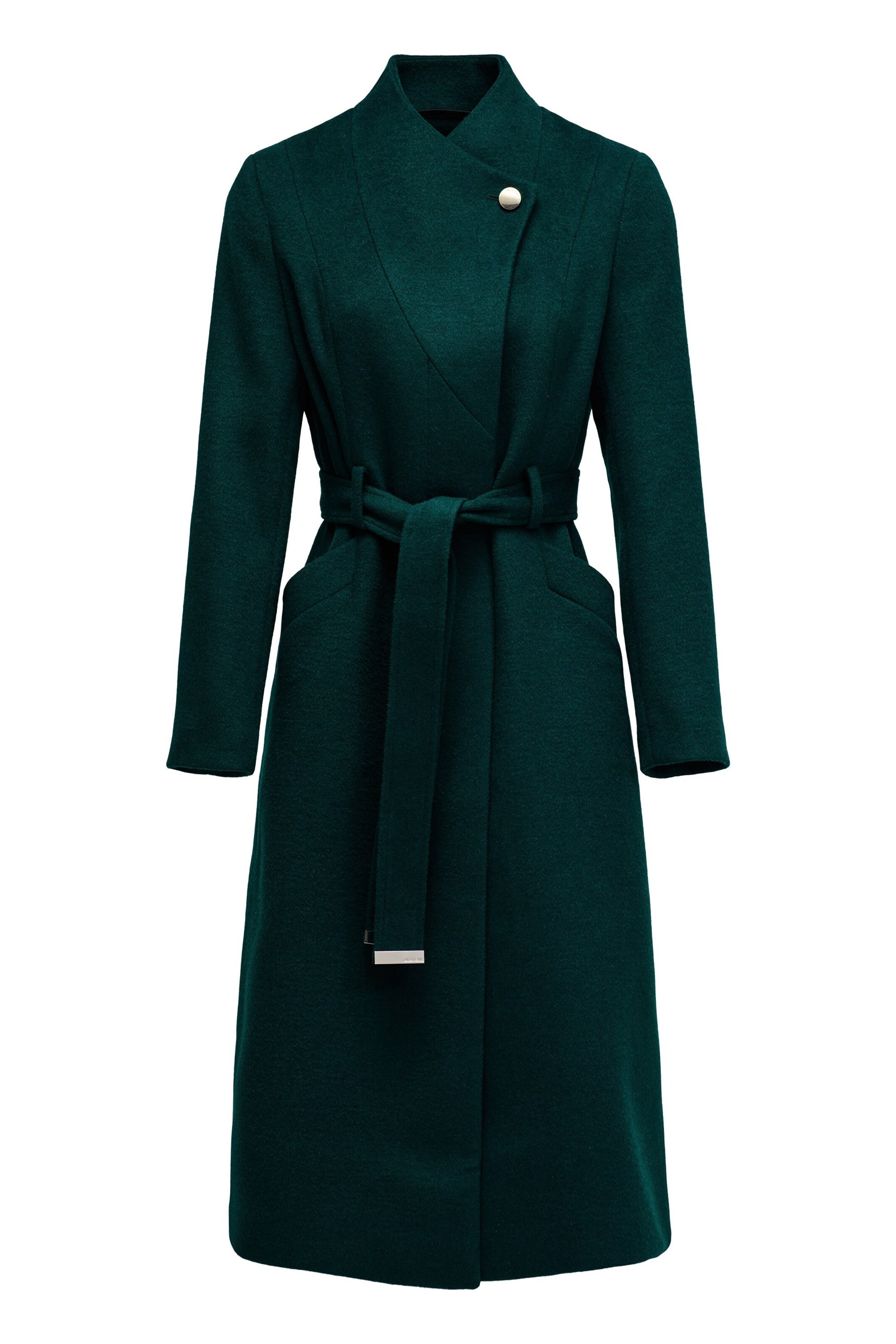 Salsa Jeans Between-seasons coat 'Pea ' in Green: front