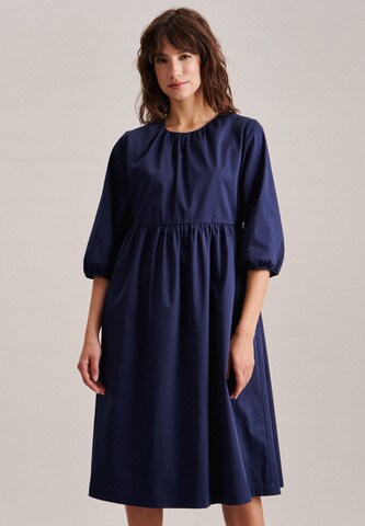 Robe 'Schwarze Rose' SEIDENSTICKER en bleu : devant