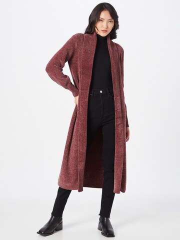 River Island Knit Cardigan in Red
