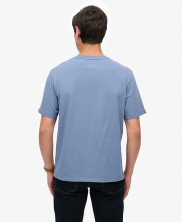 T-Shirt Superdry en bleu