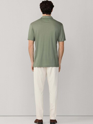 Hackett London Shirt 'Tailored For Travel' in Groen