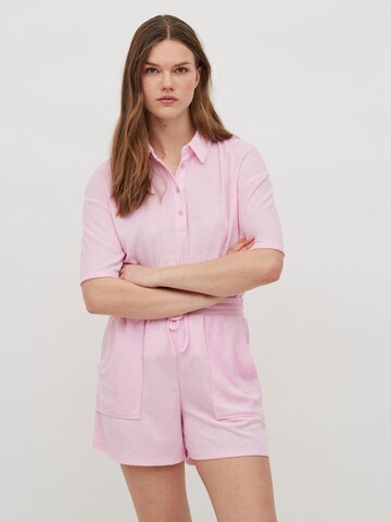 VILA Tričko 'Lule' – pink: přední strana