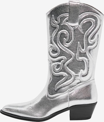 Pull&Bear Cowboystøvler i grå
