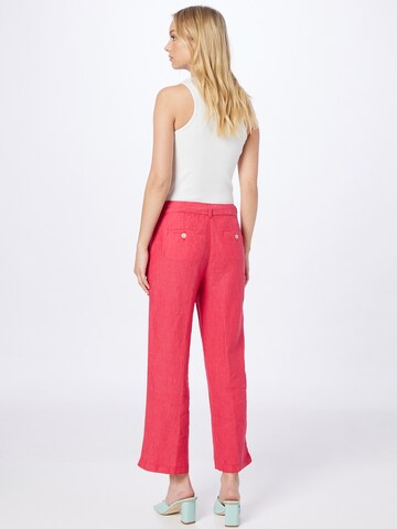 BRAX Regular Trousers with creases 'MAINE S' in Pink