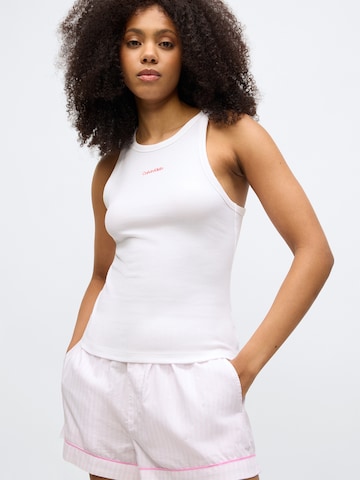 Calvin Klein Kratke hlače za spanje | bela barva