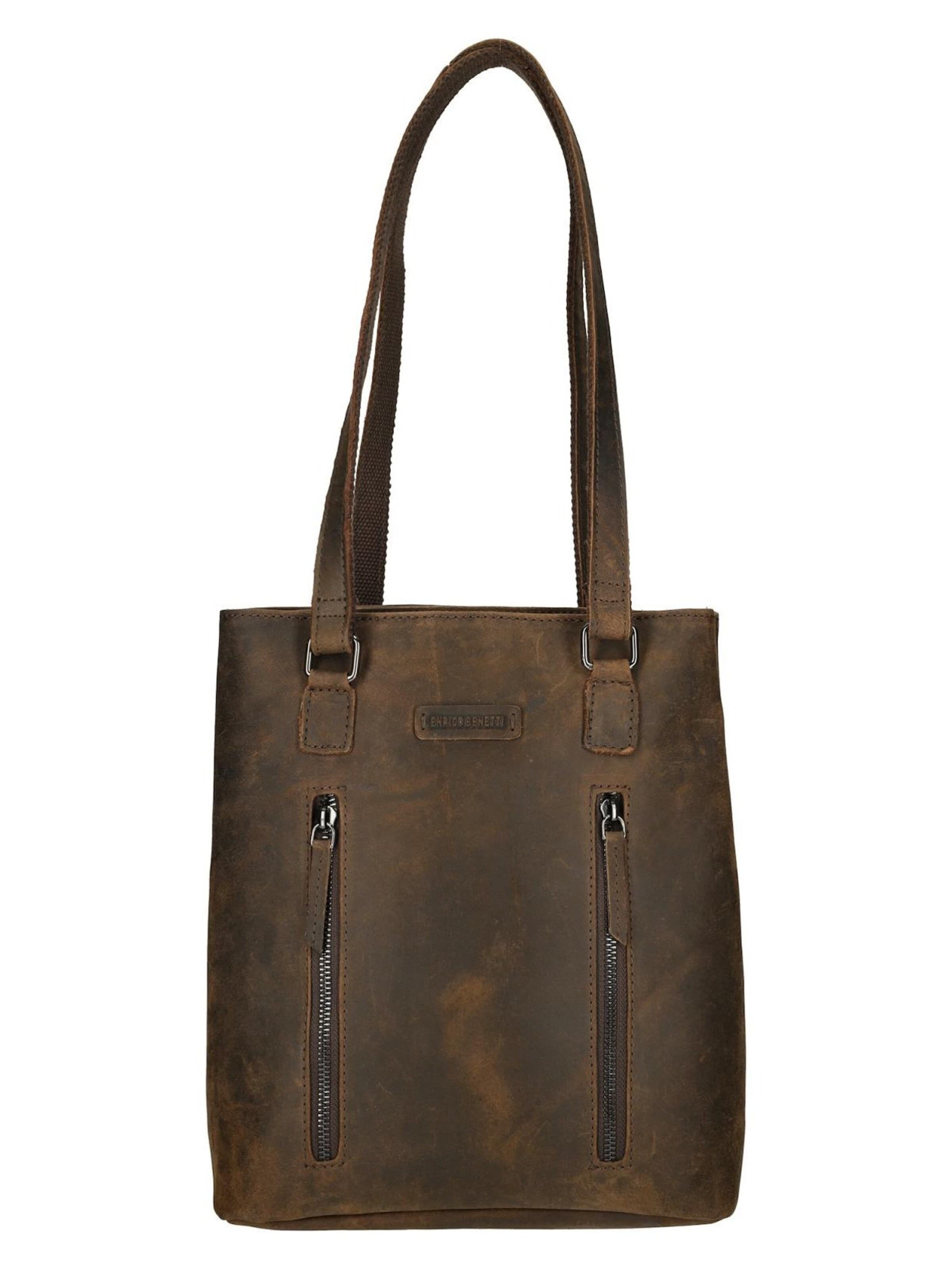 Enrico Benetti Backpack in Brown: front